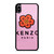 KENZO PARIS PINK FLOWER iPhone XS Max Case Cover