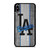 LA LOS ANGELES DODGERS WOODEN LOGO iPhone XS Max Case Cover