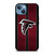 ATLANTA FALCONS NFL METAL STRIPE iPhone 13 Case Cover