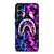 BAPE CAMO LOGO BLUE PURPLE Samsung Galaxy S25 Case Cover