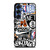 BROOKLYN NETS NBA STICKER BOMB Samsung Galaxy S25 Case Cover