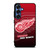 DETROIT RED WINGS HALFTONE EFFECT Samsung Galaxy S25 Case Cover