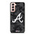 ATLANTA BRAVES BASEBALL BLACK CAMO Samsung Galaxy S21 Case Cover