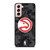 ATLANTA HAWKS BLACK CAMO Samsung Galaxy S21 Case Cover