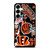 CINCINNATI BENGALS NFL STICKER BOMB Samsung Galaxy S25 Plus Case Cover