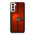 CLEVELAND BROWNS NFL METAL STRIPE Samsung Galaxy S21 Case Cover