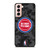 DETROIT PISTONS BLACK CAMO Samsung Galaxy S21 Case Cover