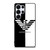EMPORIO ARMANI WHITE BLACK Samsung Galaxy S25 Ultra Case Cover