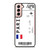 FLIGHT TICKETS FRANCE PARIS Samsung Galaxy S21 Case Cover