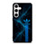 ADIDAS LOGO ABSTRACT BLUE LIGHT Samsung Galaxy S24 Case Cover