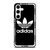 ADIDAS TREFOIL ROUND BLACK Samsung Galaxy S24 Case Cover
