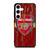 ARSENAL FC WOODEN LOGO Samsung Galaxy S24 Case Cover