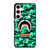 CAMO BATHING APE SUPREME GREEN Samsung Galaxy S24 Case Cover
