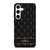 COACH NEW YORK GOLD PATTERN Samsung Galaxy S24 Case Cover