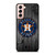 HOUSTON ASTROS BASEBALL MLB WOOD LOGO Samsung Galaxy S21 Case Cover