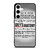 GREY'S ANATOMY QUOTES Samsung Galaxy S24 Case Cover