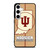 HOOSIER STATE OF MIND INDIANA WOODEN LOGO Samsung Galaxy S24 Case Cover