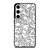 KEITH HARING BLACK WHITE Samsung Galaxy S24 Case Cover