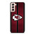 KANSAS CITY CHIEFS NFL METAL STRIPE Samsung Galaxy S21 Case Cover