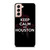 KEEP CALM AND GO HOUSTON ROCKETS Samsung Galaxy S21 Case Cover