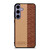COACH NEW YORK BROWN LEATHER Samsung Galaxy S24 Plus Case Cover