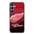 DETROIT RED WINGS HALFTONE EFFECT Samsung Galaxy S24 Plus Case Cover
