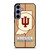 HOOSIER STATE OF MIND INDIANA WOODEN LOGO Samsung Galaxy S24 Plus Case Cover