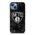 BROOKLYN NETS BASKETBALL NBA FIRE iPhone 13 Case Cover
