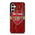 ARSENAL FC WOODEN LOGO Samsung Galaxy S24 FE Case Cover