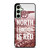 ARSENAL NORTH LONDON IS RED Samsung Galaxy S24 FE Case Cover