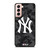 NEW YORK YANKEES BASEBALL BLACK CAMO Samsung Galaxy S21 Case Cover