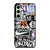 BROOKLYN NETS NBA STICKER BOMB Samsung Galaxy S24 FE Case Cover