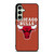 CHICAGO BULLS BASKETBALL EMBOSS Samsung Galaxy S24 FE Case Cover