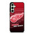 DETROIT RED WINGS HALFTONE EFFECT Samsung Galaxy S24 FE Case Cover