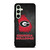 GEORGIA BULLDOGS SYMBOL METAL Samsung Galaxy S24 FE Case Cover