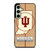 HOOSIER STATE OF MIND INDIANA WOODEN LOGO Samsung Galaxy S24 FE Case Cover