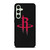 HOUSTON ROCKETS SUEDE LOGO Samsung Galaxy S24 FE Case Cover