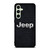 JEEP BLACK METAL LOGO Samsung Galaxy S24 FE Case Cover