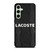 LACOSTE CROCODILE SKIN Samsung Galaxy S24 FE Case Cover