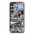 BROOKLYN NETS NBA STICKER BOMB Samsung Galaxy S23 Case Cover