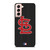 SAINT LOUIS CARDINALS BASEBALL BLACK Samsung Galaxy S21 Case Cover