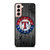 TEXAS RANGERS BASEBALL MLB WOOD LOGO Samsung Galaxy S21 Case Cover
