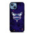 CHARLOTTE HORNETS BASKETBALL NBA FIRE iPhone 13 Case Cover