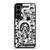 BAPE SHARK LOGO SUPREME BLACK WHITE Samsung Galaxy S23 Plus Case Cover