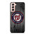 WASHINGTON NATIONALS BASEBALL MLB WOOD LOGO Samsung Galaxy S21 Case Cover