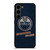 EDMONTON OILERS LOGO BLUE SUEDE Samsung Galaxy S23 Plus Case Cover
