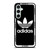 ADIDAS TREFOIL ROUND BLACK Samsung Galaxy S23 FE Case Cover ADIDAS TREFOIL ROUND BLACK Samsung Galaxy S23 FE Case Cover