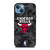 CHICAGO BULLS BLACK CAMO iPhone 13 Case Cover