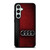 AUDI CAR RED LEATHER Samsung Galaxy S23 FE Case Cover