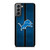 DETROIT LIONS NFL METAL STRIPE Samsung Galaxy S21 Plus Case Cover